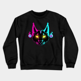 Cyber Caracal Crewneck Sweatshirt